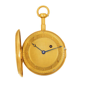 English 18k gold minute repeating pocket watch Circa 1805