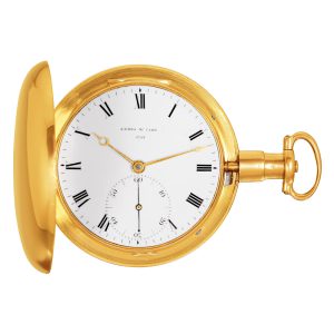 English gold pocket watch with duplex escapement Circa 1805