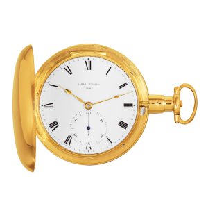 English 18k gold watch with duplex escapement Circa 1805