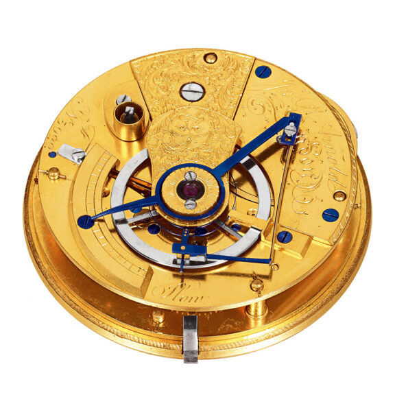 Interesting English silver chronometer with Arnold detent Circa 1810 Interesting English silver chronometer with Arnold detent Circa 1810