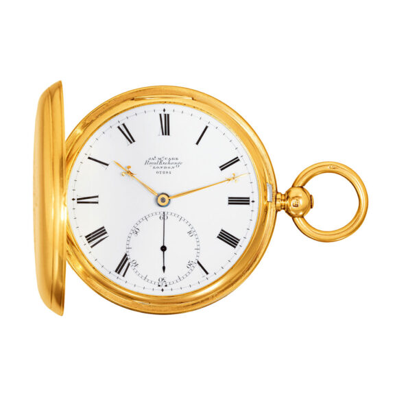 English 18k yellow gold chronometer pocket watch Circa 1872