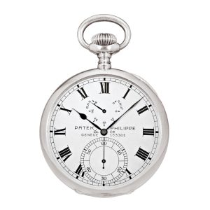 Swiss silver deck watch made for the German market Circa 1906