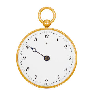 French 20k gold montre de souscription cylinder watch Circa 1805