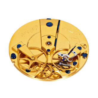 French 20k gold montre de souscription cylinder watch Circa 1805