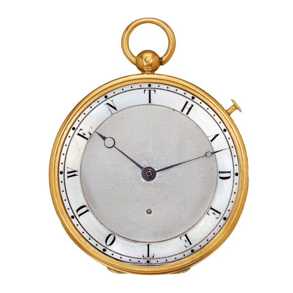 French 20k gold quarter repeating pocket watch Circa 1824