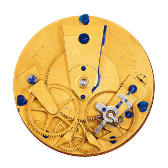 French gold montre de souscription cylinder watch Circa 1814