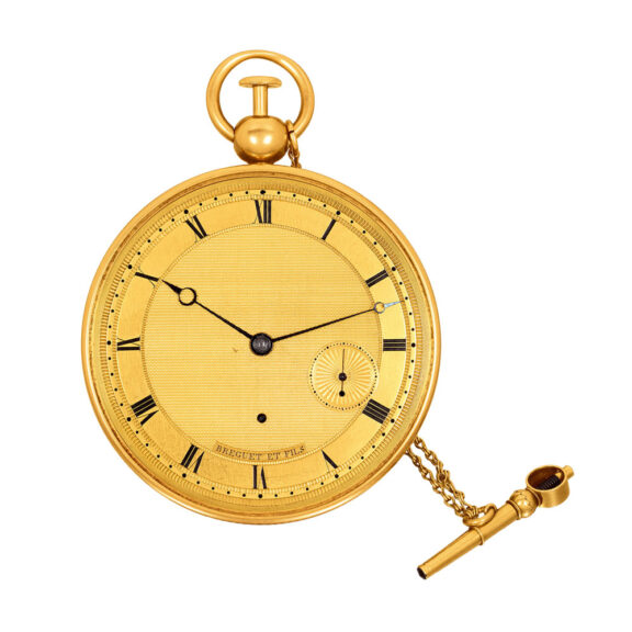 Rare French gold quarter repeating pocket watch Circa 1816