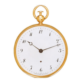 French 18k gold quarter repeating pocket watch Circa 1819