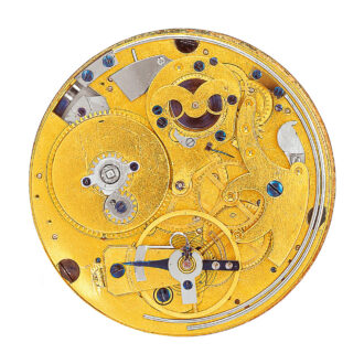 French 18k gold quarter repeating pocket watch Circa 1819