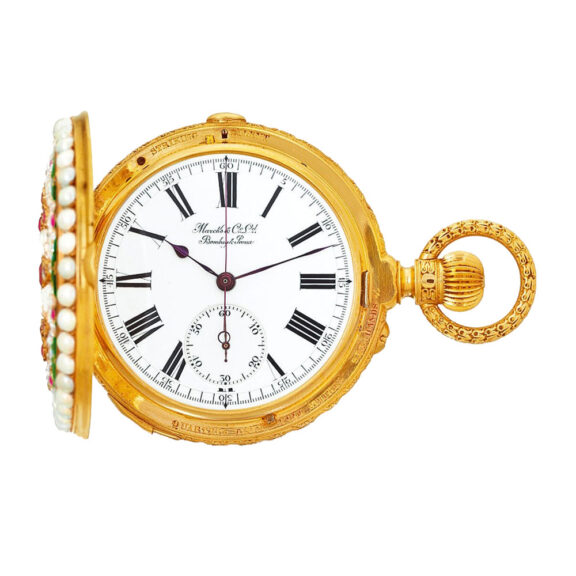 Swiss gold repeater made for the Indian market Circa 1900 Swiss gold repeater made for the Indian market Circa 1900