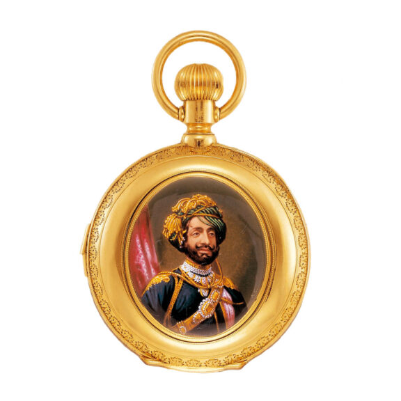 Swiss gold, enamel and diamond-set repeating pocket watch Circa 1890 Swiss gold, enamel and diamond-set repeating pocket watch Circa 1890