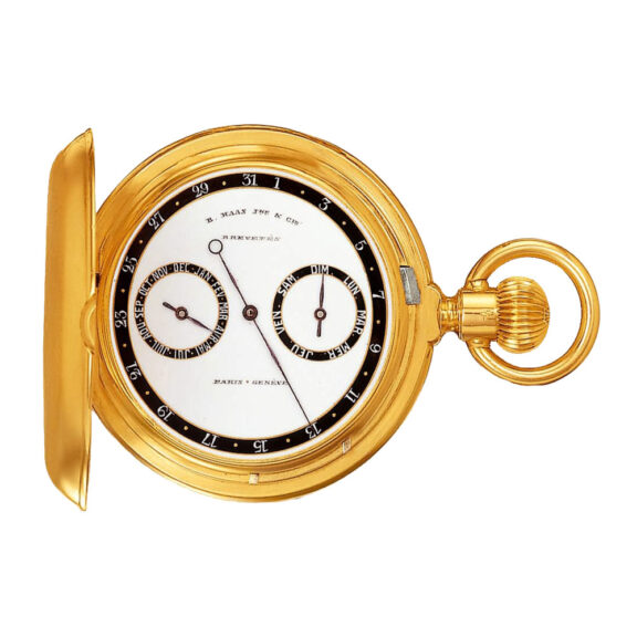 Swiss gold astronomic watch made for the Indian market Circa 1890