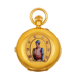 Swiss gold astronomic watch made for the Indian market Circa 1900