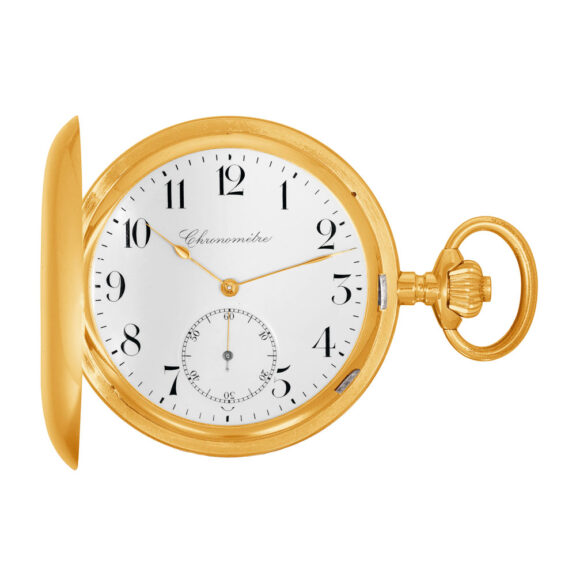 Swiss gold chronometer with pivoted detent escapement Circa 1910