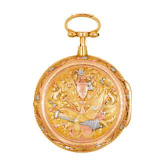 English gold quarter repeater made for the Islamic market Circa 1810