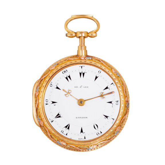 English gold quarter repeater made for the Islamic market Circa 1810 English gold quarter repeater made for the Islamic market Circa 1810