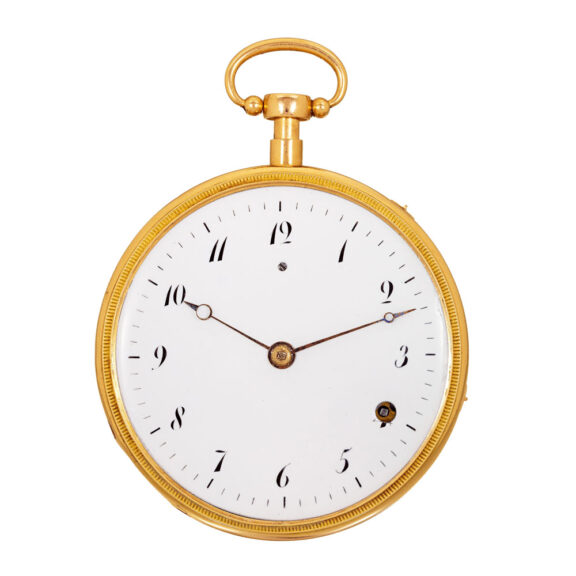 Swiss gold repeater with cylinder musical movement Circa 1812