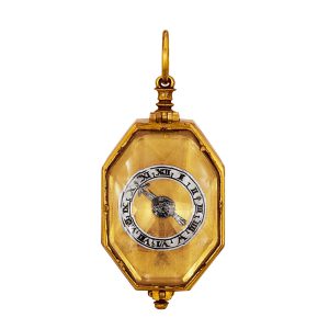 German rock crystal single handed verge pendant watch Circa 1620