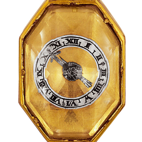 German rock crystal single-handed verge pendant watch Circa 1620 German rock crystal single-handed verge pendant watch Circa 1620