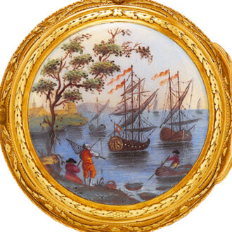 Swiss gold quarter repeater for the Islamic market Circa 1780