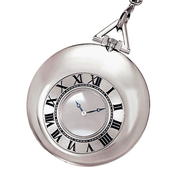 Fine French white gold keyless mystery watch Circa 1970 Fine French white gold keyless mystery watch Circa 1970