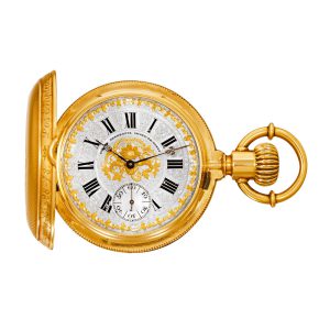 Swiss gold chronometer made for the Hispanic market Circa 1875