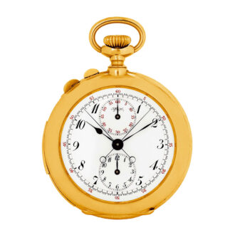 Swiss 18k gold five-minute repeating dress watch Circa 1905