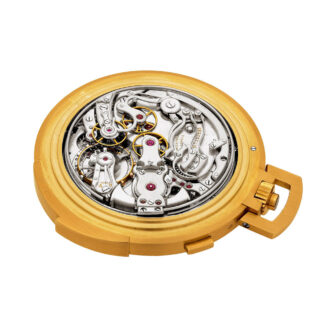 Swiss gold astronomic triple-complicated pocket watch Circa 1905