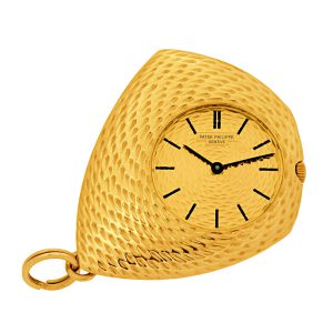 Swiss gold asymmetrical keyless Ricochet dress watch Circa 1960
