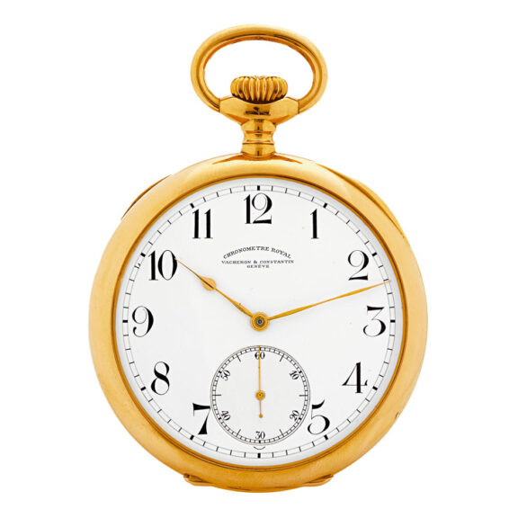Swiss 18K yellow gold Chronomètre Royal pocket watch Circa 1912 Swiss 18K yellow gold Chronomètre Royal pocket watch Circa 1912