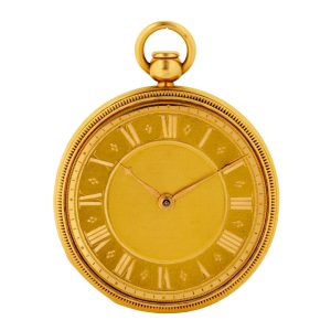 Swiss 18K pink gold quarter repeating pocket watch Circa 1830