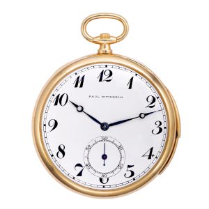 Swiss 18k gold minute repeating lever dress watch Circa 1910