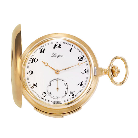 Swiss 18K gold minute repeating pocket watch Circa 1988