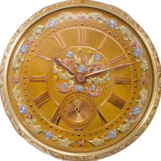Swiss gold lever made for the South American market Circa 1875