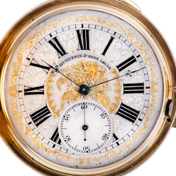 Swiss chronometer made for the South American market Circa 1890 Swiss chronometer made for the South American market Circa 1890
