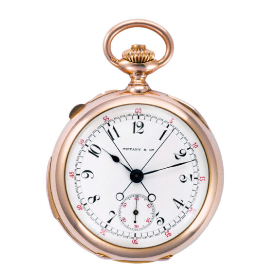 Swiss pink gold repeater with split-seconds chronograph Circa 1899