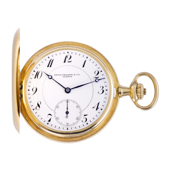 Swiss gold chronometer watch with Guillaume balance Circa 1908