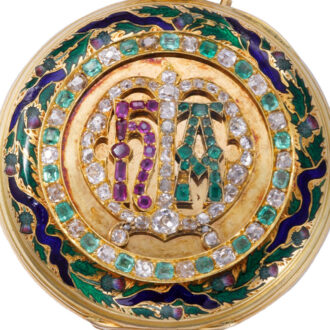 English gold half hunter made for the Indian market Circa 1869