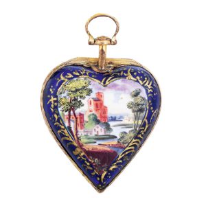 English gilt metal erotic watch for the Chinese market Circa 1780