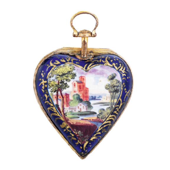 English gilt metal erotic watch for the Chinese market Circa 1780