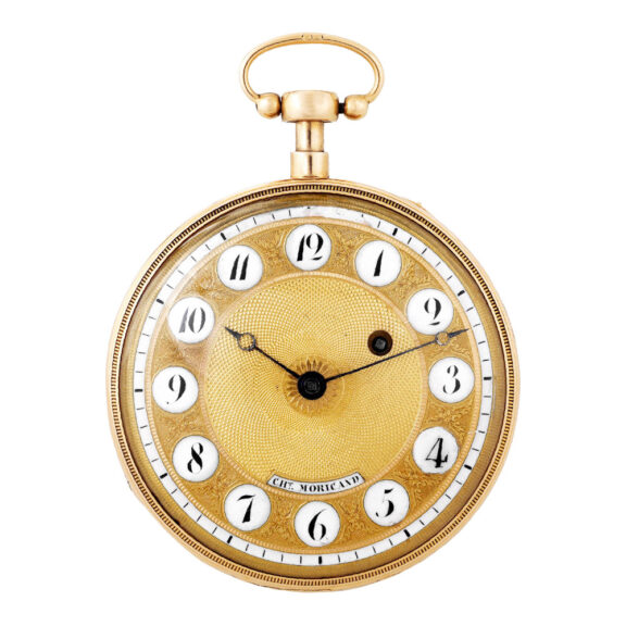 Fine Swiss 18 carat gold quarter repeating pocket watch Circa 1780