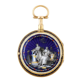 French 20k gold quarter repeating à toc pocket watch Circa 1780