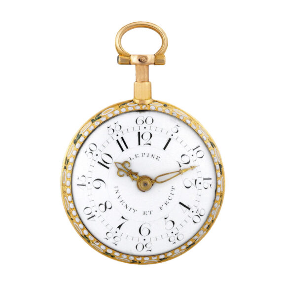 French gold quarter repeating à toc pocket watch Circa 1780 French gold quarter repeating à toc pocket watch Circa 1780