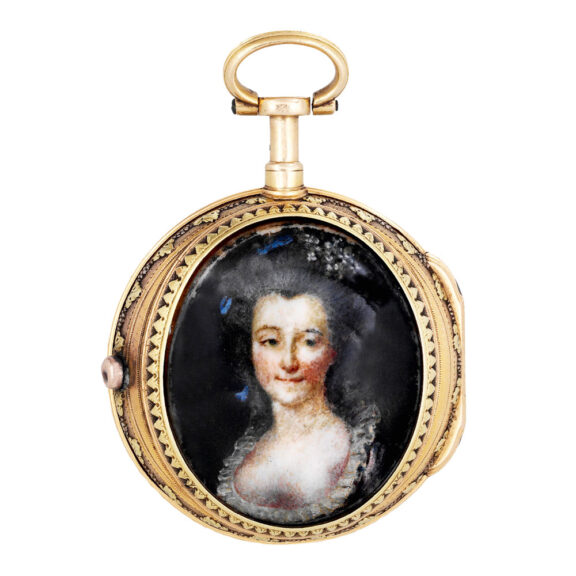 French gold quarter repeating à toc pocket watch Circa 1775