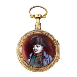 Swiss silver-gilt quarter repeating verge coach watch Circa 1810