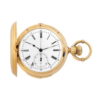 Swiss gold repeater with independent stop-dead seconds Circa 1880