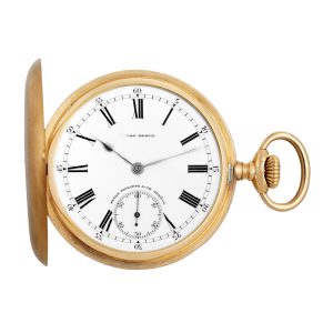 Fine Swiss 18k gold chronometro gondolo watch Circa 1912