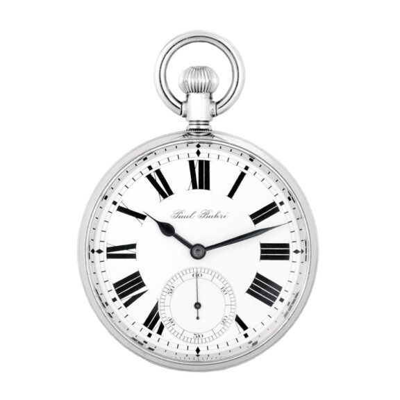 Swiss nickel-cased keyless lever chronometer Circa 1940
