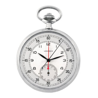 Swiss stainless steel antimagnetic pocket watch Circa 1920