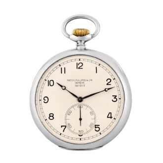 Swiss silver lever chronometer navigation watch Circa 1921